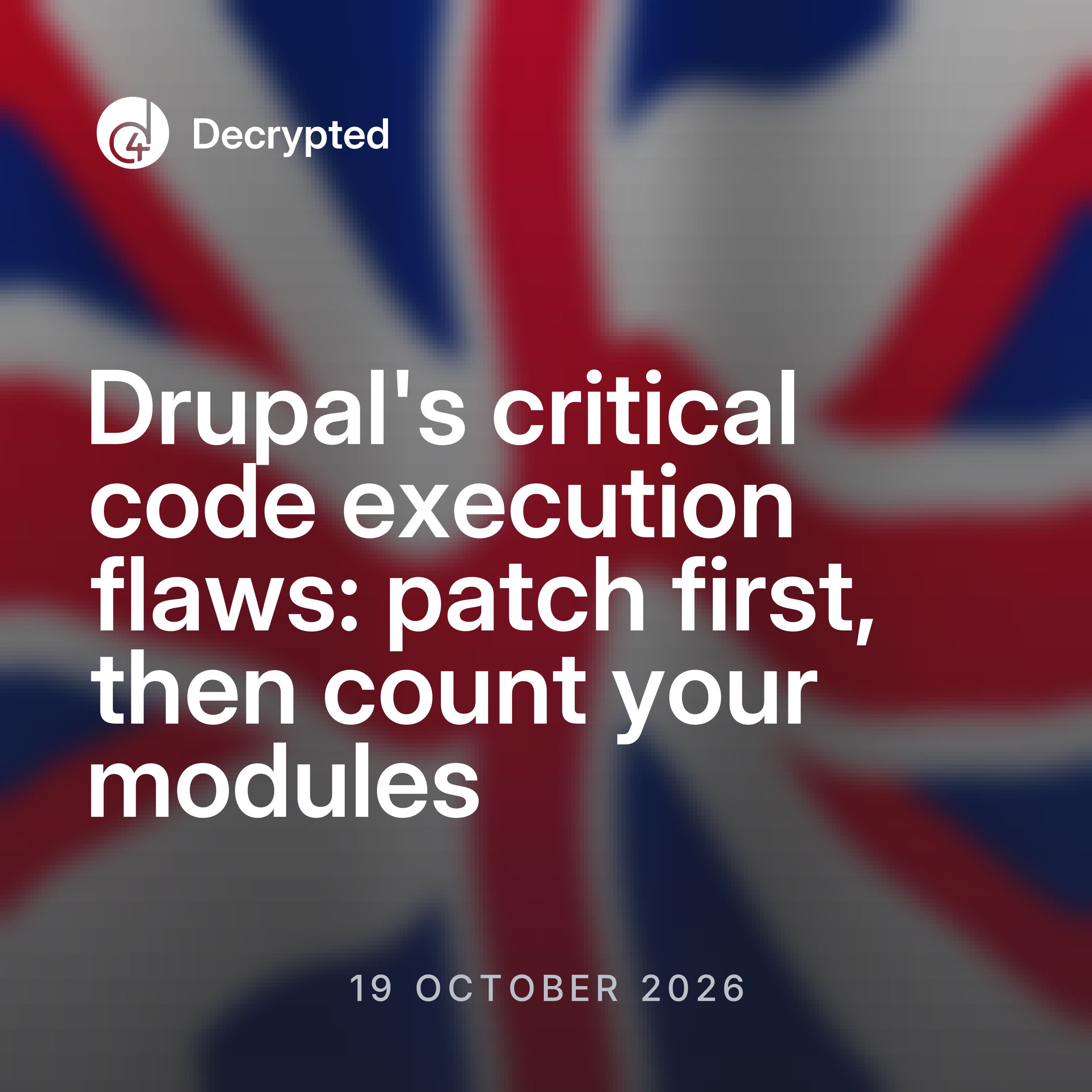 Artwork for Decrypted: The UK Cyber Briefing