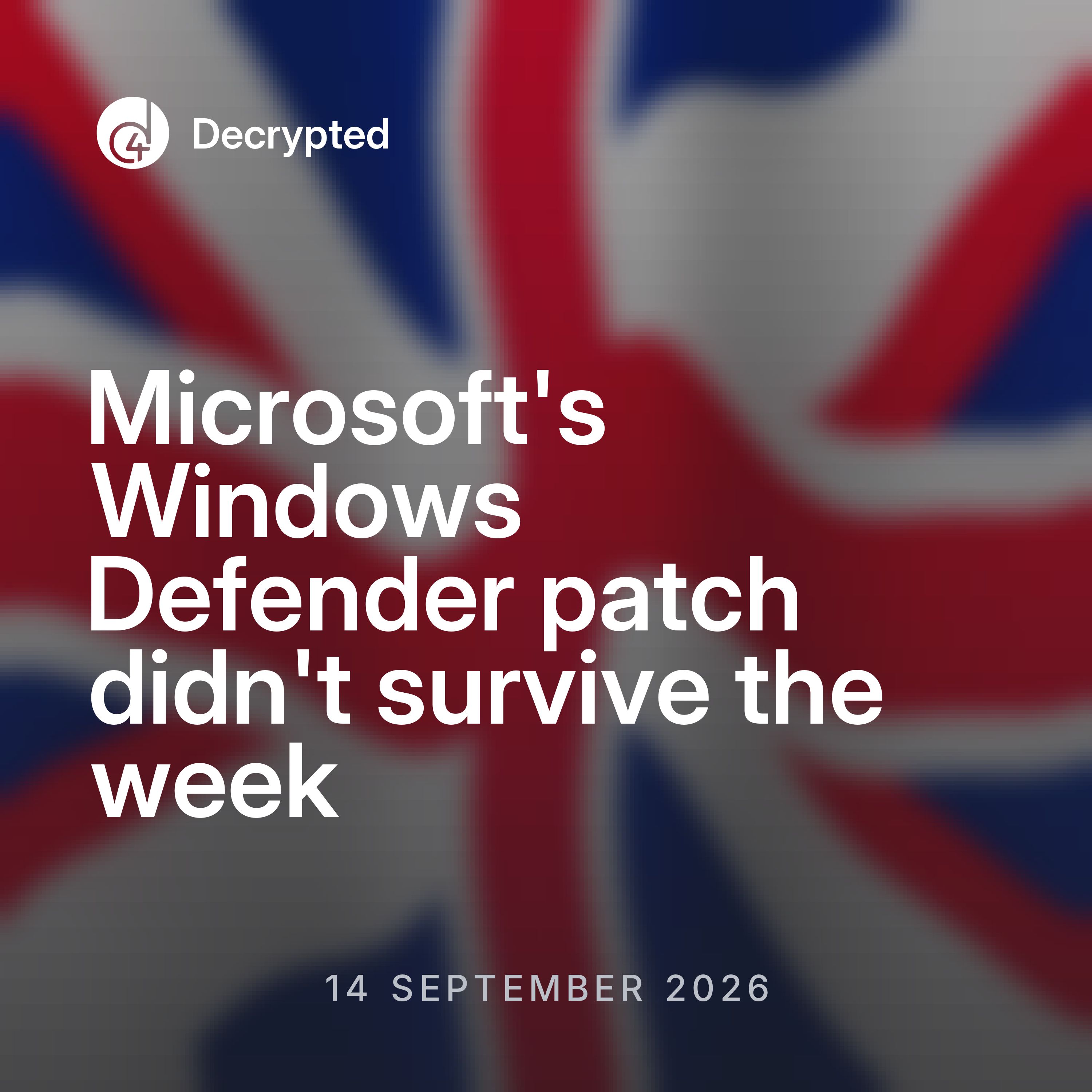 Artwork for Decrypted: The UK Cyber Briefing